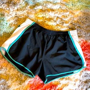 Nike Black and White Athletic Shorts